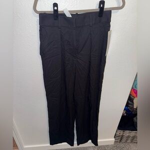 Black Pleat Front High-Rise Trousers Lululemon